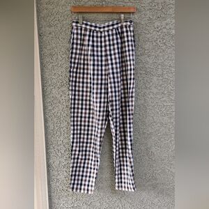 ESPRIT Vintage Checkered Syraight Leg Pants